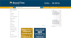 Desktop Screenshot of boundtree.com